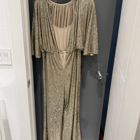Pinko Glittering Silver Jumpsuit - Picture 7 of 12